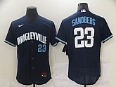 Cubs 23 Ryne Sandberg Navy 2021 City Connect Flexbase Jersey,baseball caps,new era cap wholesale,wholesale hats